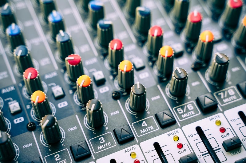 DJ at work